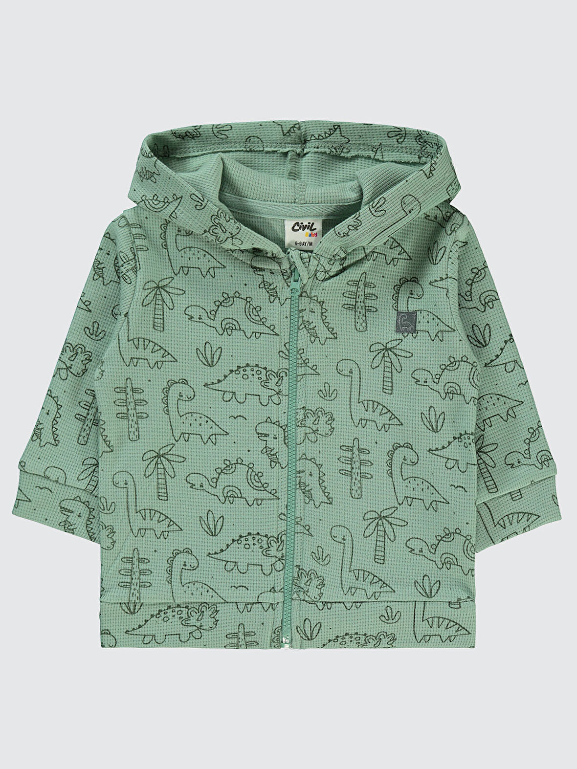 Civil Baby Erkek Bebek Hırka 6-18 Ay Soft Haki