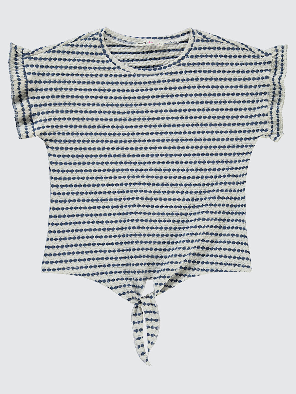 Civil Girls Kız Çocuk Tişört 6-9 Yaş Element Mavisi