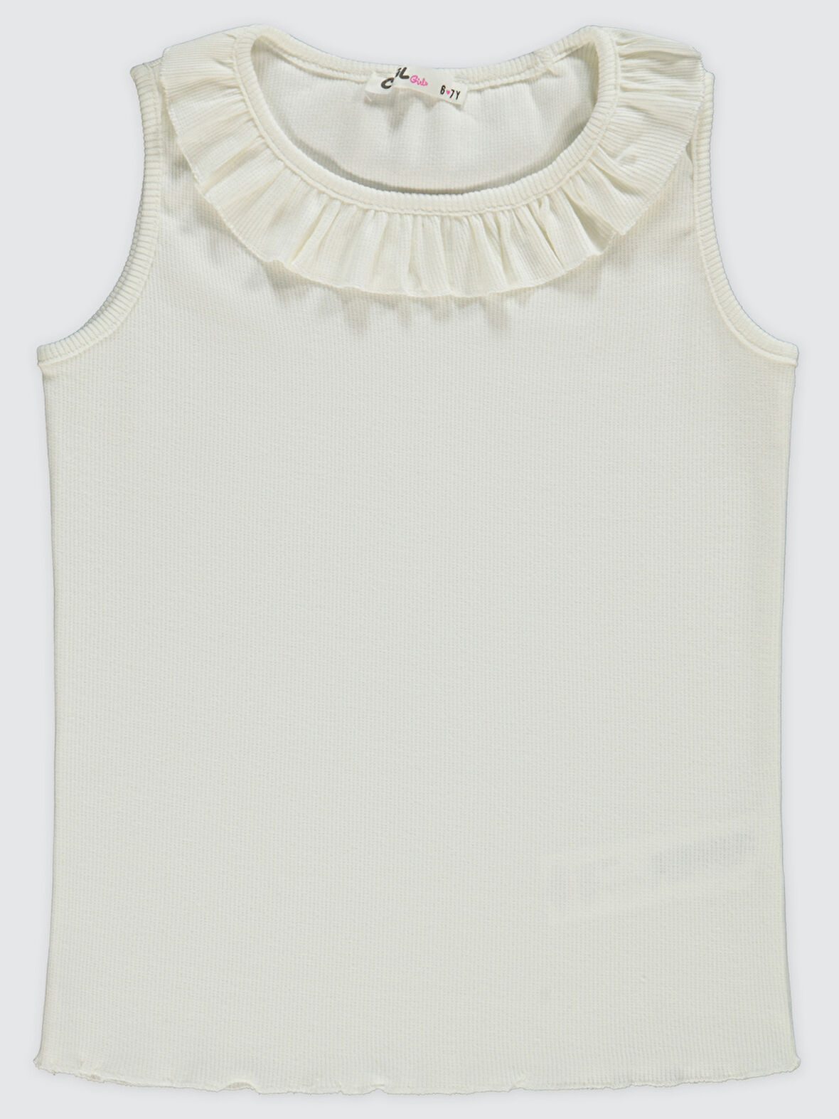 Civil Girls Kız Çocuk Tişört 6-9 Yaş Ekru