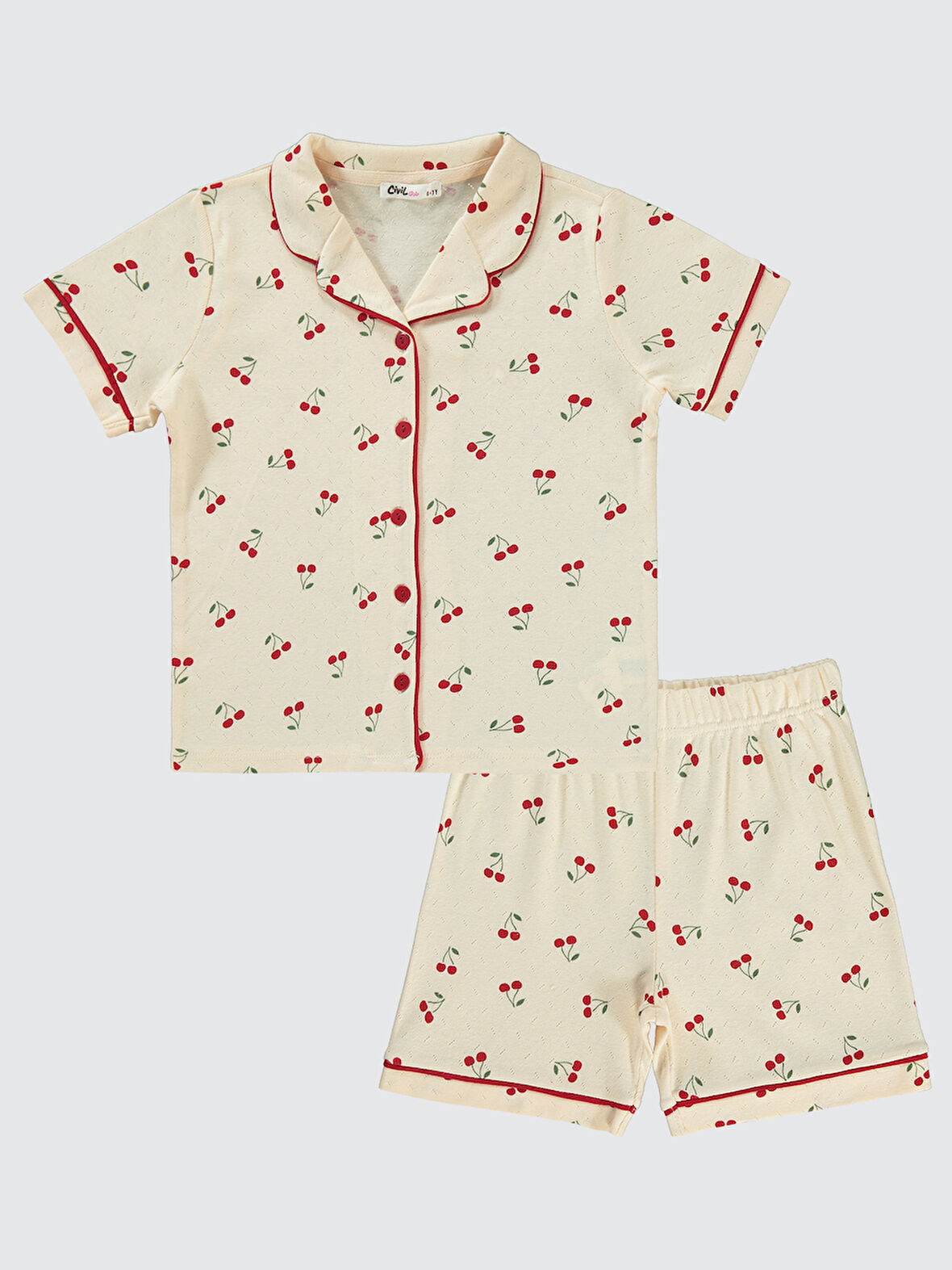 Civil Girls Kız Çocuk Pijama Takımı 6-9 Yaş FilDişi