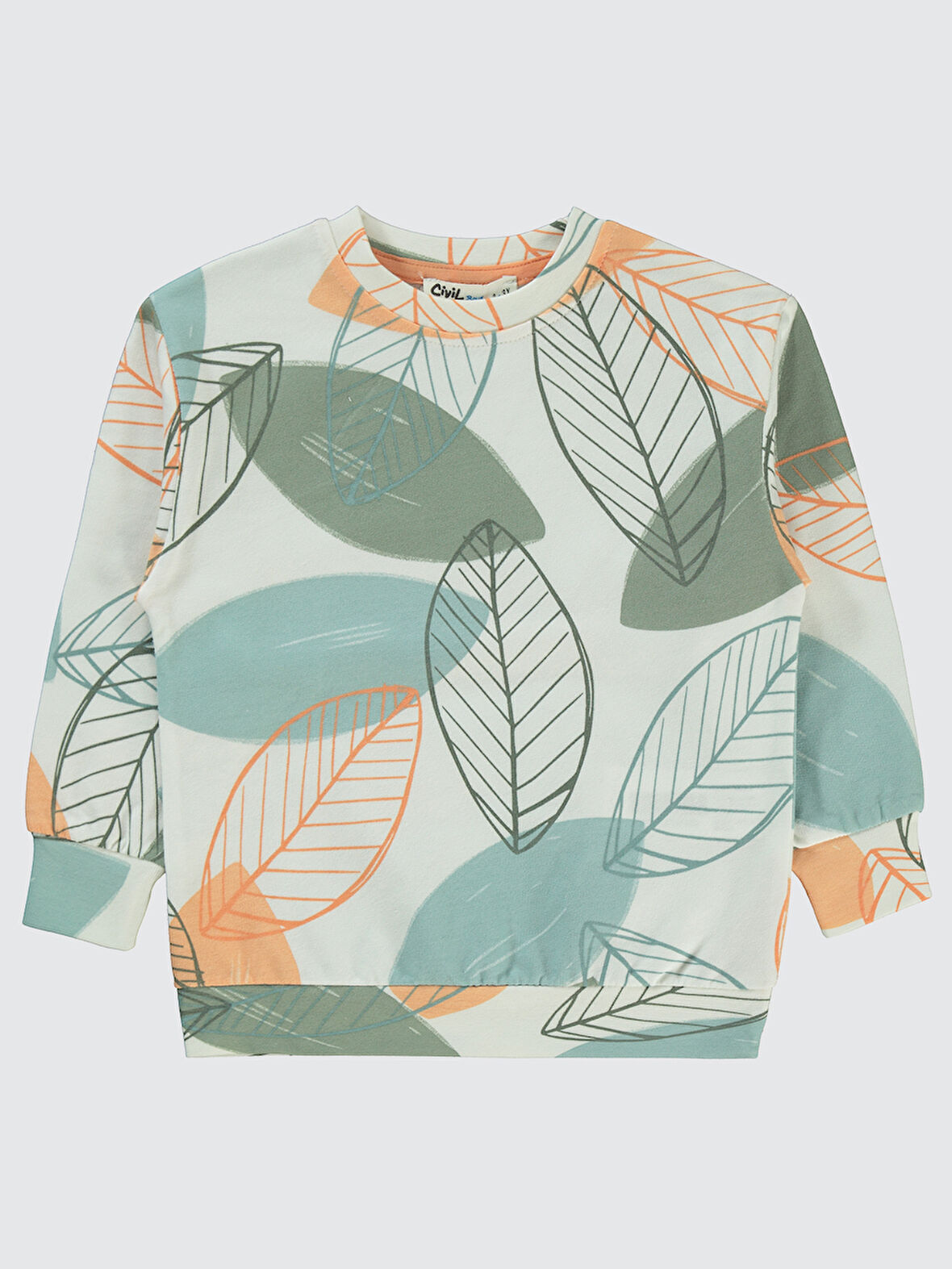 Civil Boys Erkek Çocuk Sweatshirt 2-5 Yaş Mercan