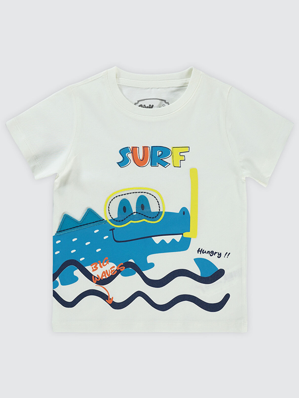 Civil Boys Erkek Çocuk Tişört 2-5 Yaş Ekru