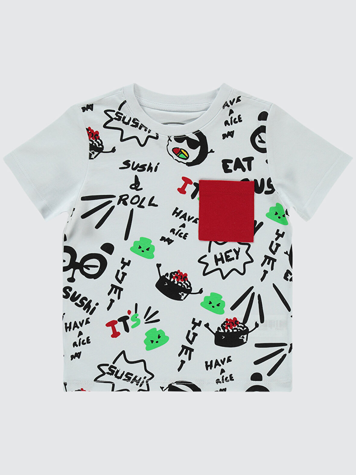 Civil Boys Erkek Çocuk Tişört 2-5 Yaş Beyaz