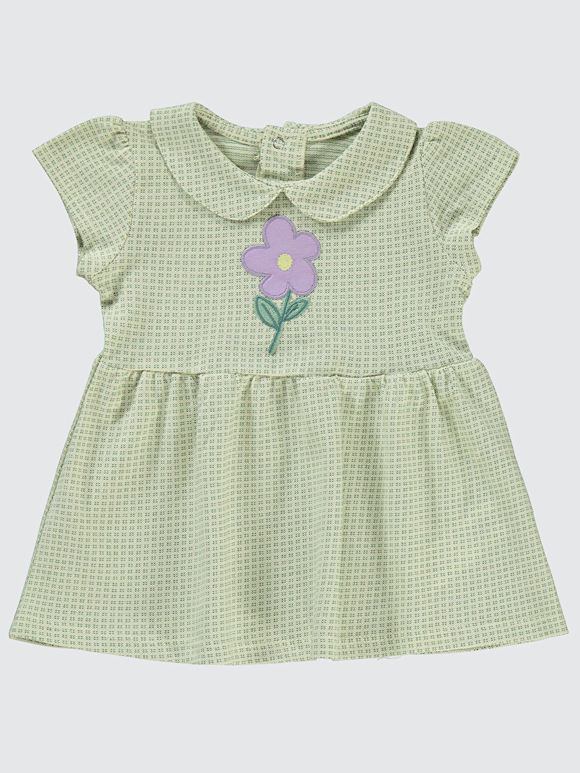 Civil Baby Kız Bebek Elbise 6-18 Ay Çağla Yeşili