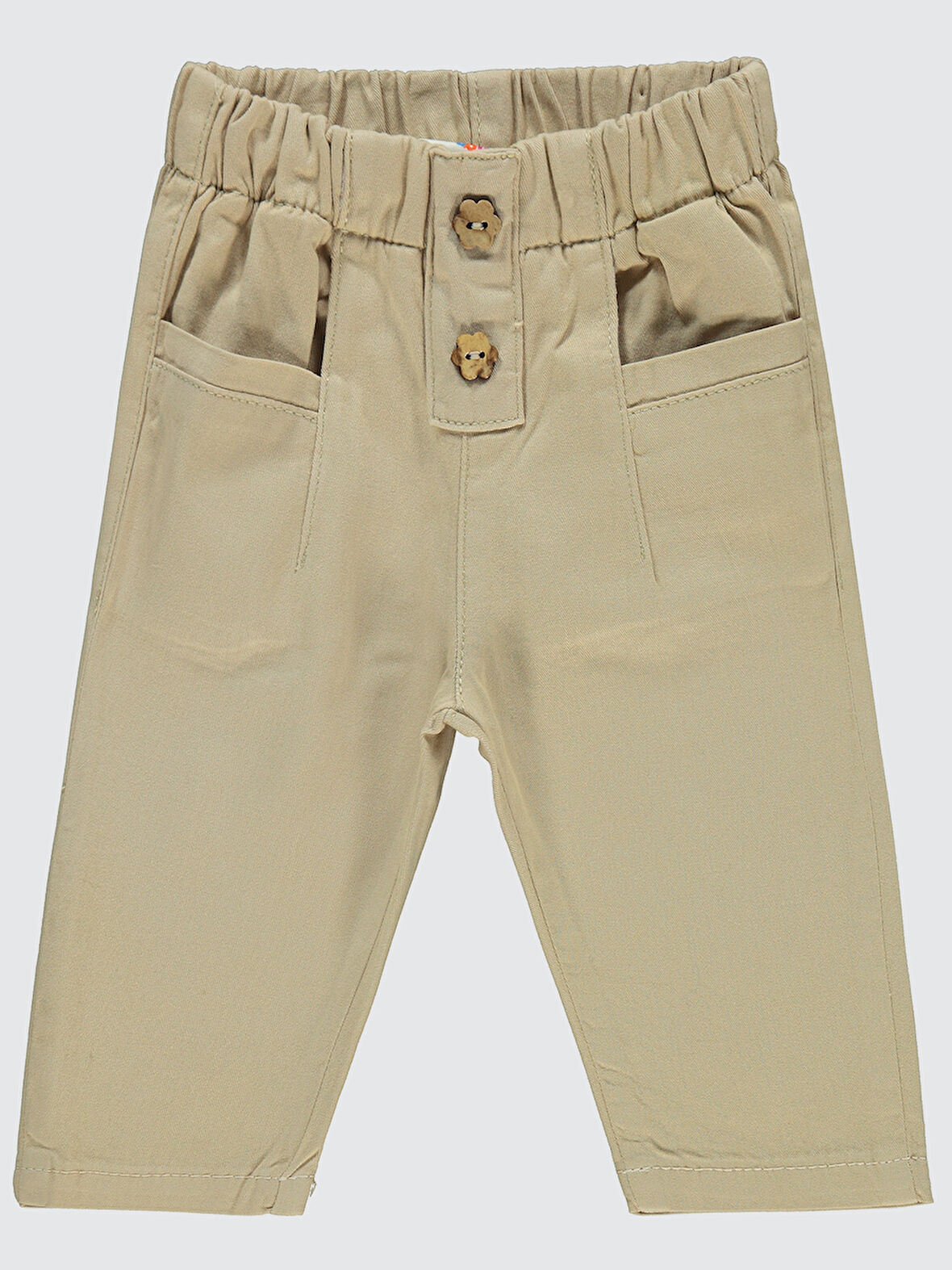 Civil Baby Kız Bebek Pantolon 6-18 Ay Bej