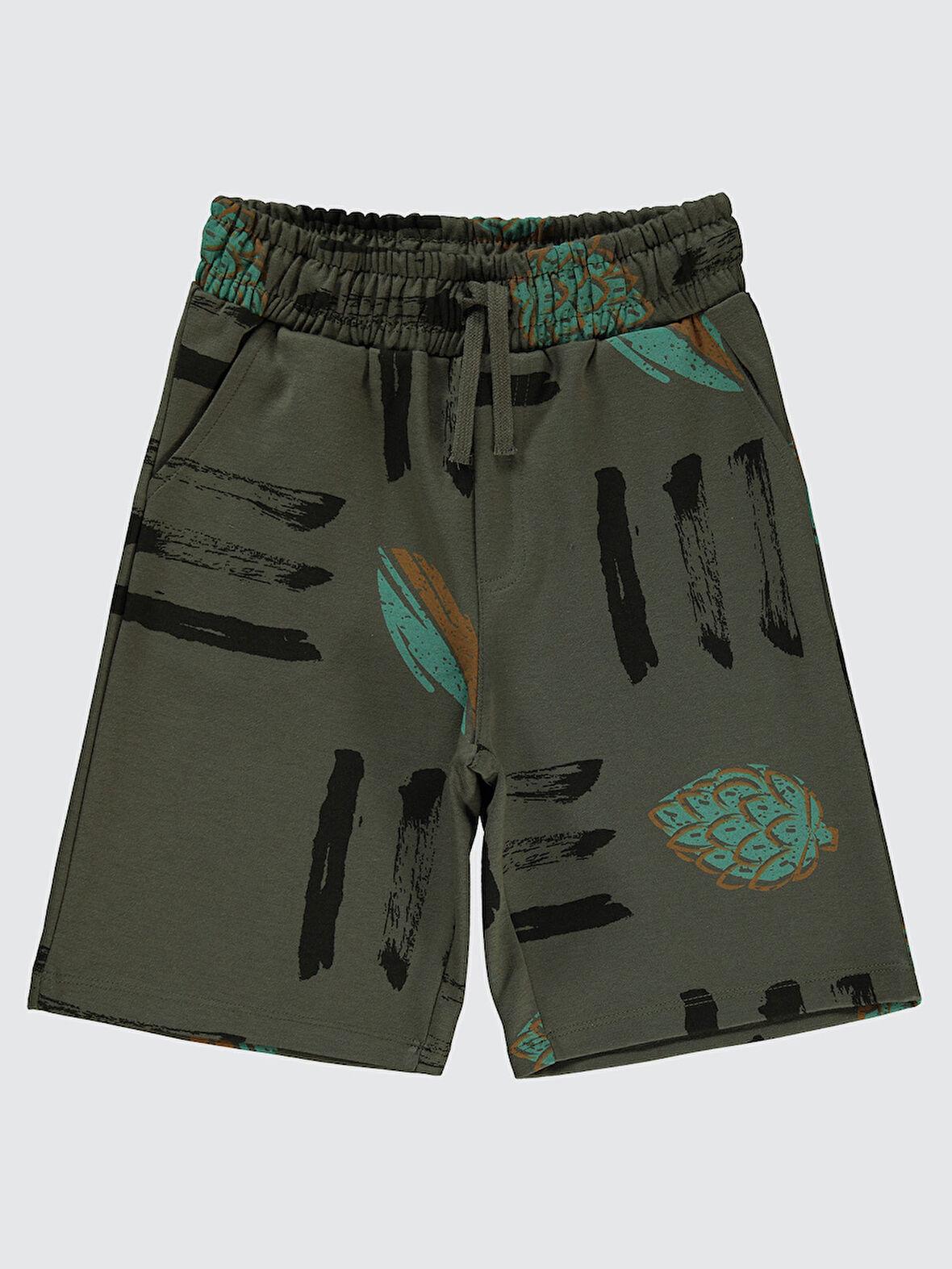 Civil Boys Erkek Çocuk Kapri 6-9 Yaş Haki