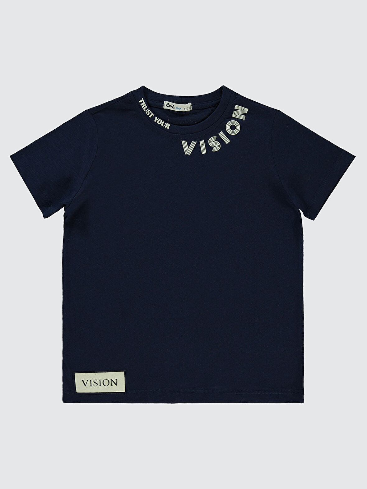 Civil Boys Erkek Çocuk Tişört 6-9 Yaş Lacivert