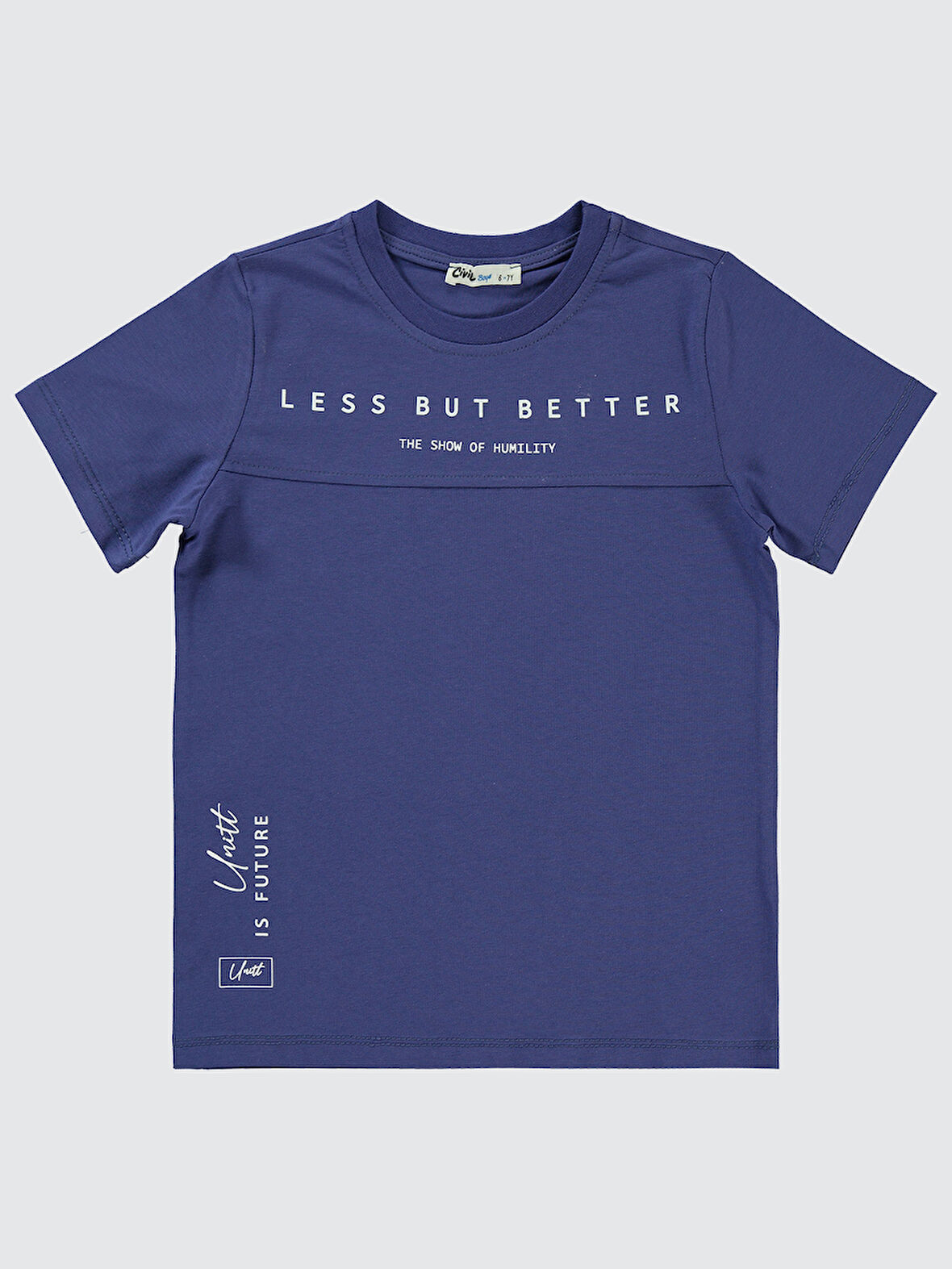 Civil Boys Erkek Çocuk Tişört 6-9 Yaş Mor