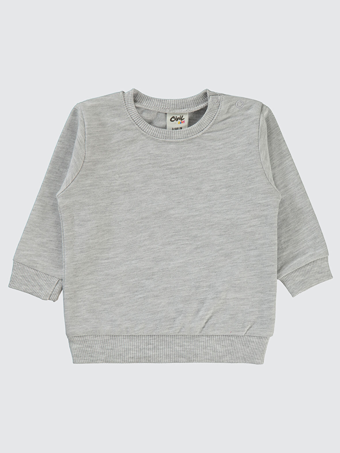 Civil Baby Erkek Bebek Sweatshirt 6-18 Ay Karmelanj