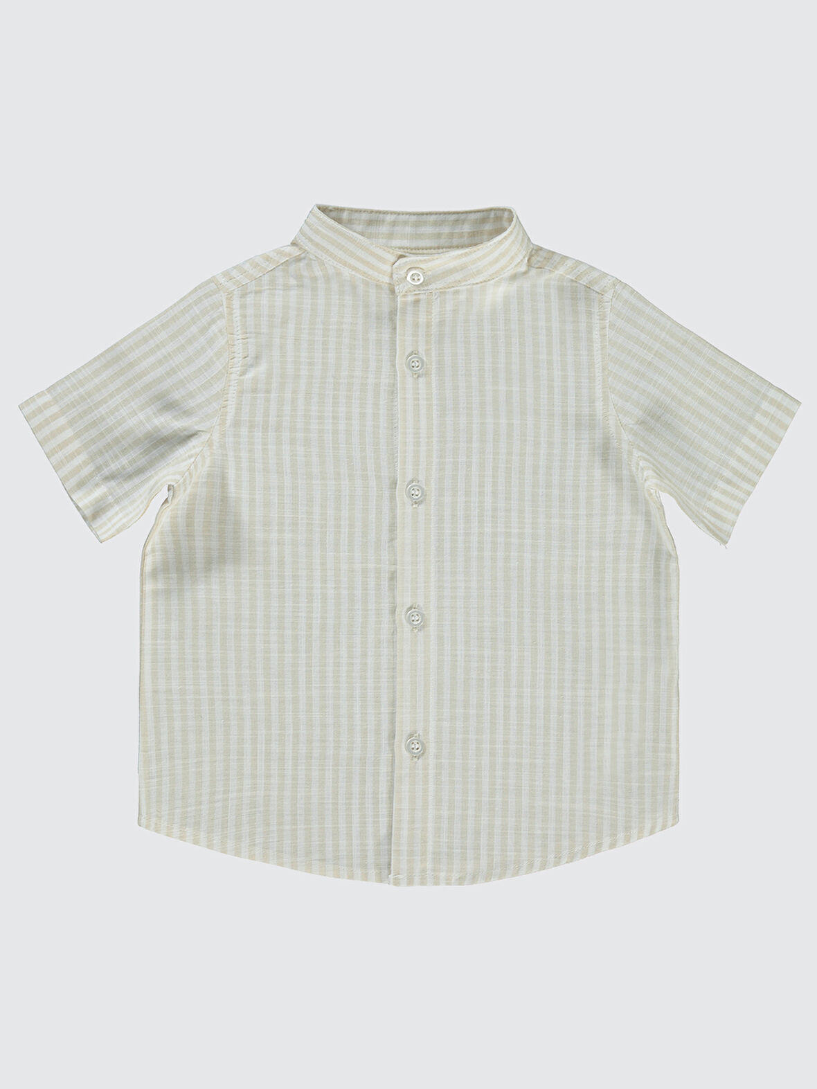 Civil Baby Erkek Bebek Gömlek 6-18 Ay Sütlü Kahve