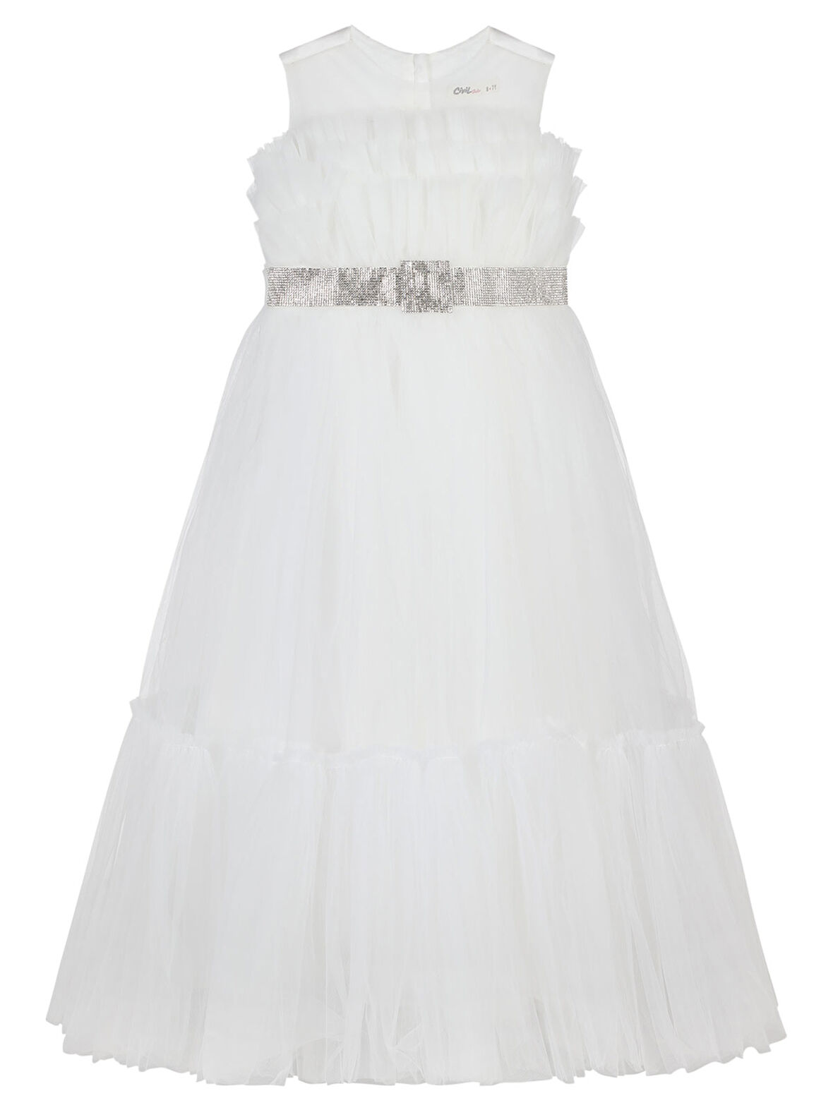 Civil Girls Kız Çocuk Abiye 6-9 Yaş Ekru