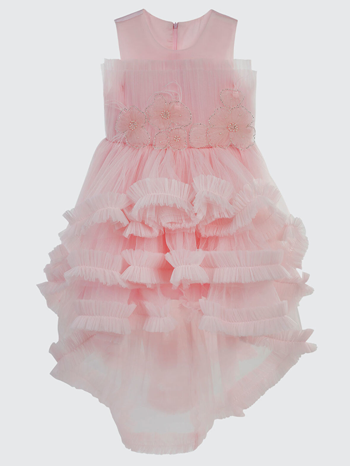 Civil Girls Kız Çocuk Abiye 6-9 Yaş Pembe