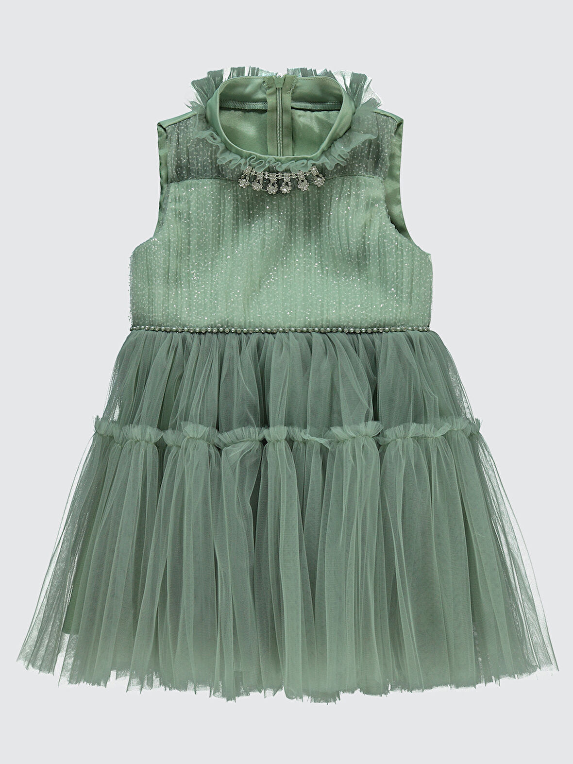 Civil Girls Kız Çocuk Abiye 2-5 Yaş Çağla Yeşili