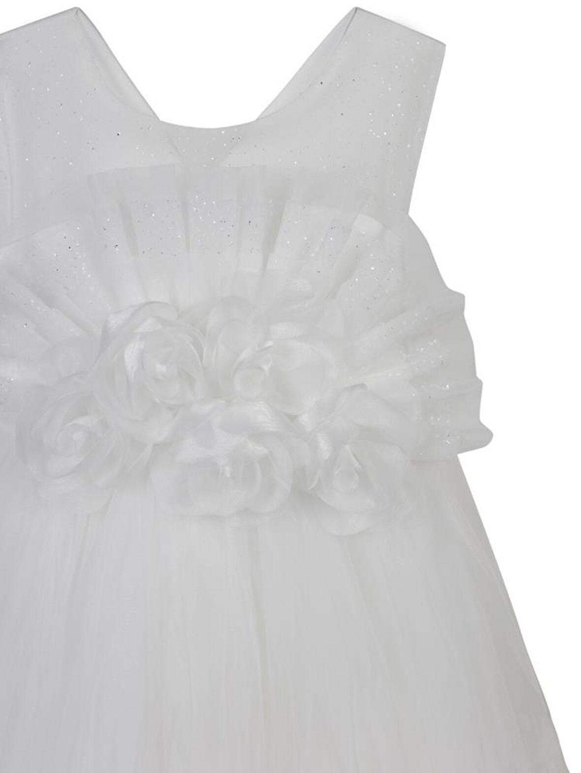 Civil Girls 2-5 Yaş Abiye - Beyaz 3-4 Yaş