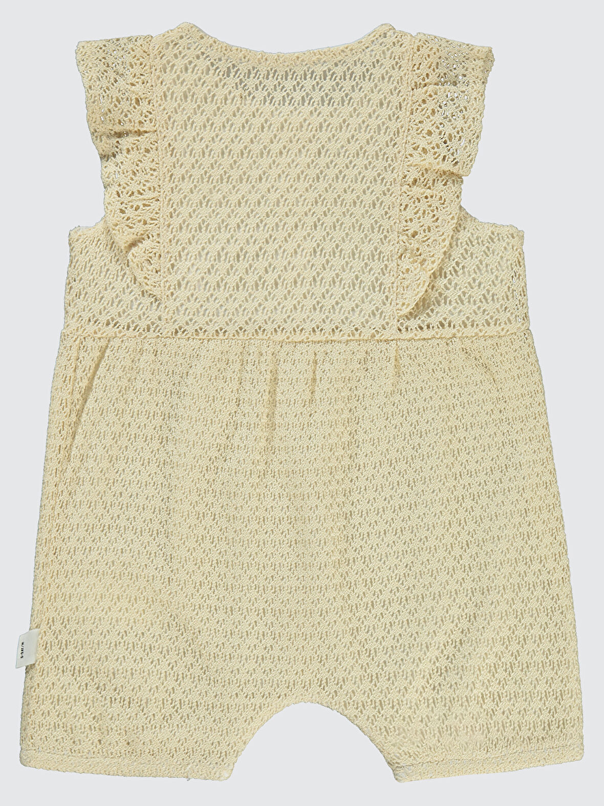 Civil Baby Kız Bebek Patiksiz Tulum 6-18 Ay Ekru