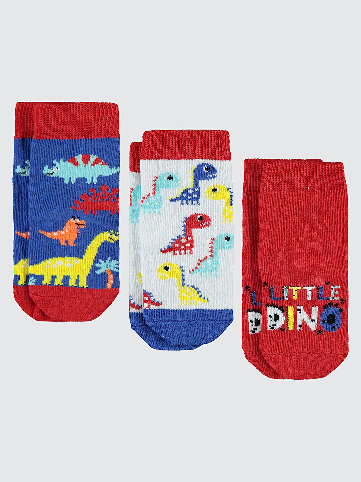Civil Baby Erkek Bebek 3'lü Çorap Set 6-18 Ay Lacivert