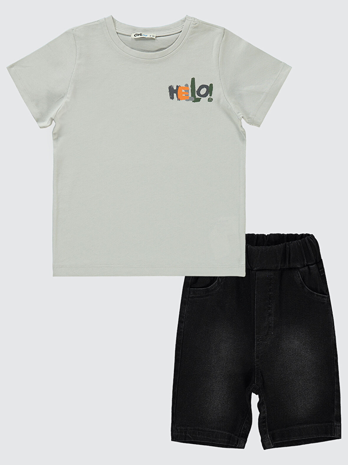 Civil Boys Erkek Çocuk Takım 2-5 Yaş Açık Gri