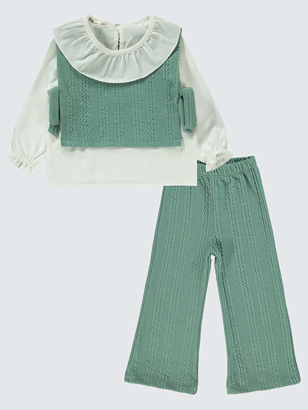 Civil Girls Kız Çocuk Takım 2-5 Yaş Çağla Yeşili