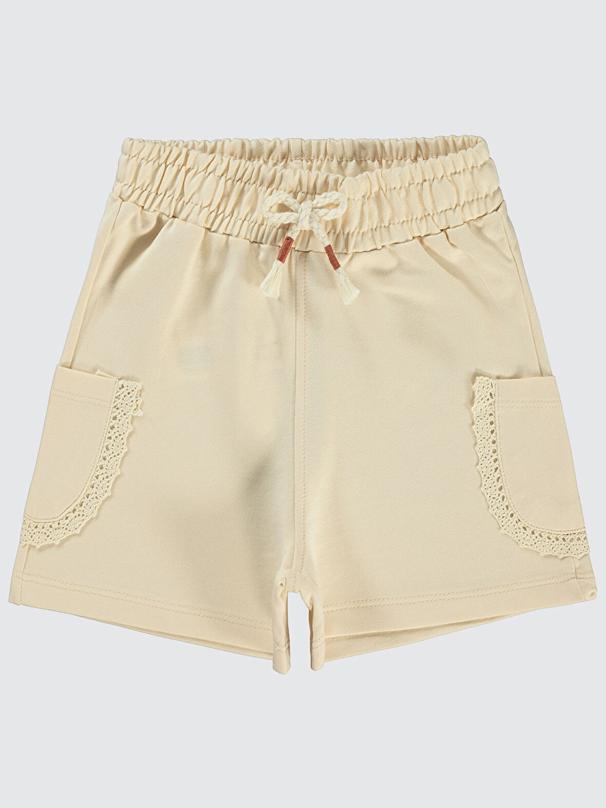 Civil Girls Kız Çocuk Şort 6-9 Yaş Bej