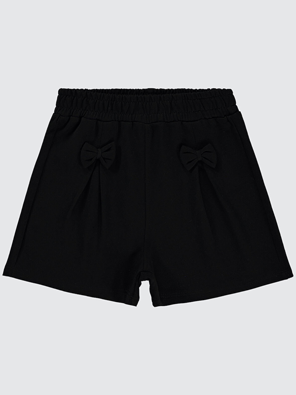 Civil Girls Kız Çocuk Şort 10-13 Yaş Siyah