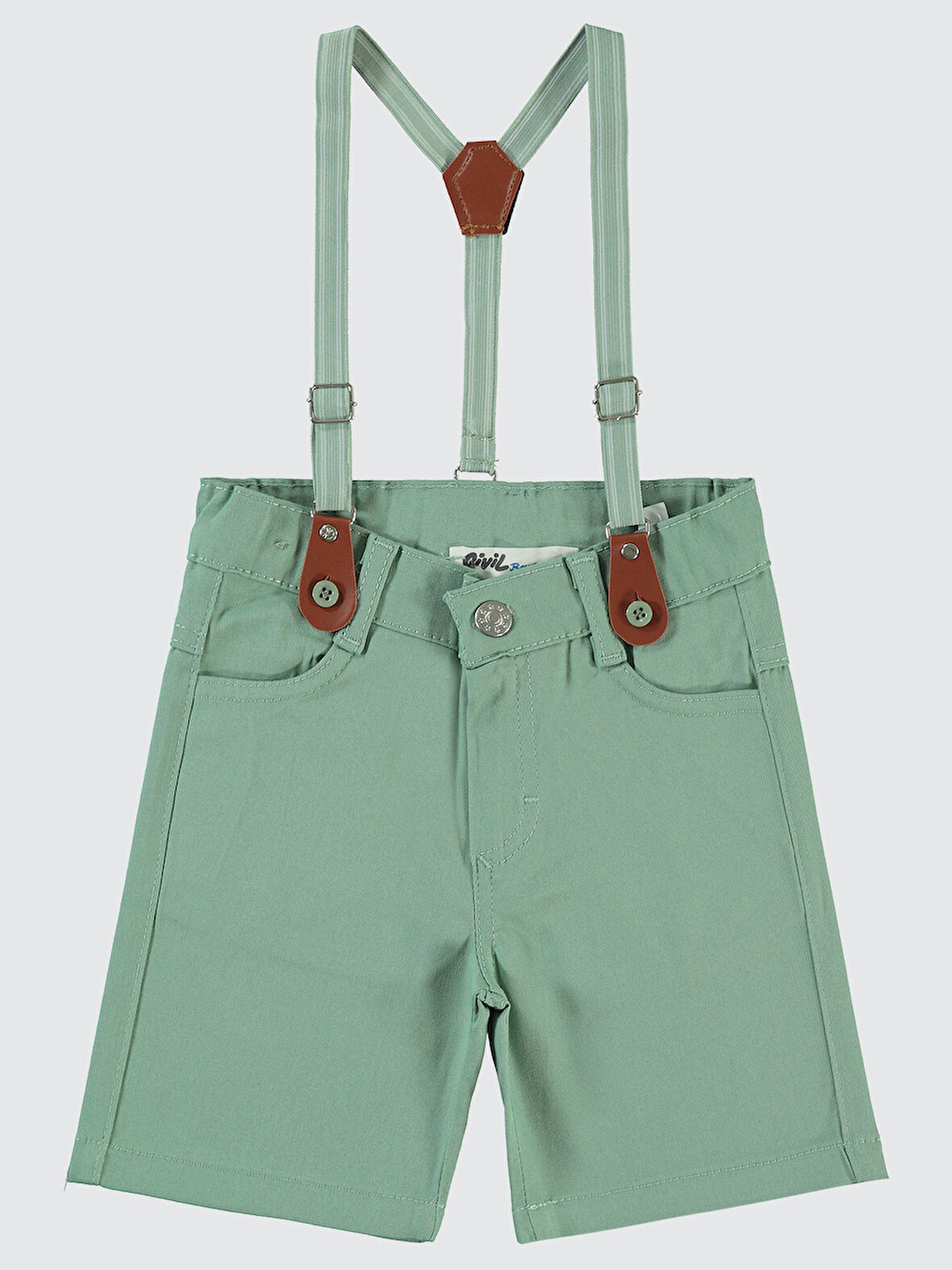 Civil Boys Erkek Çocuk Kapri 2-5 Yaş Soft Haki