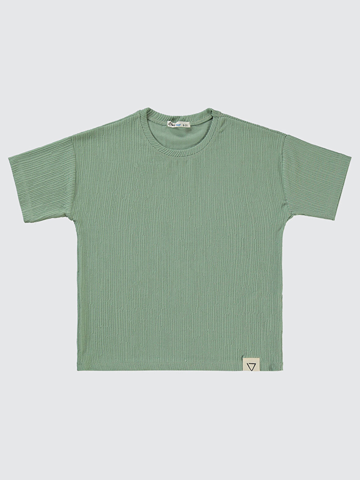 Civil Boys Erkek Çocuk Tişört 6-9 Yaş Soft Haki