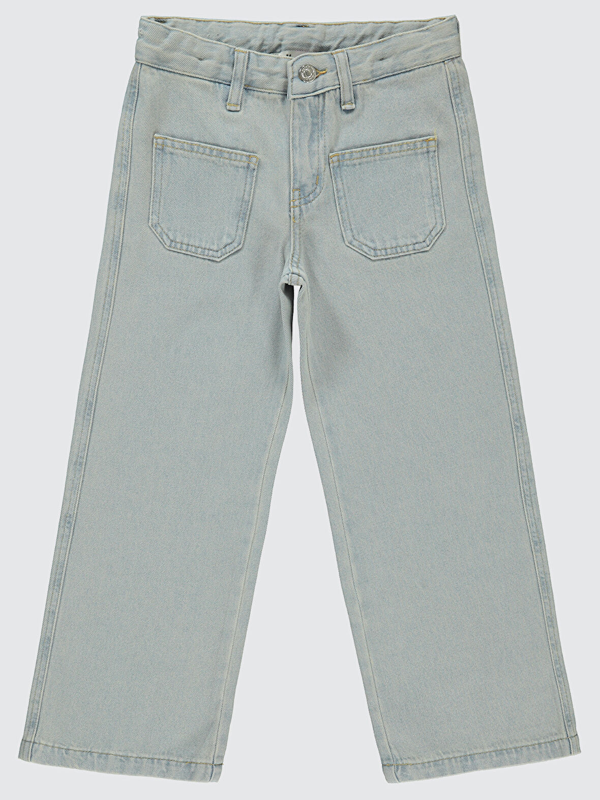 Civil Girls Kız Çocuk Pantolon 10-13 Yaş Buz Mavi