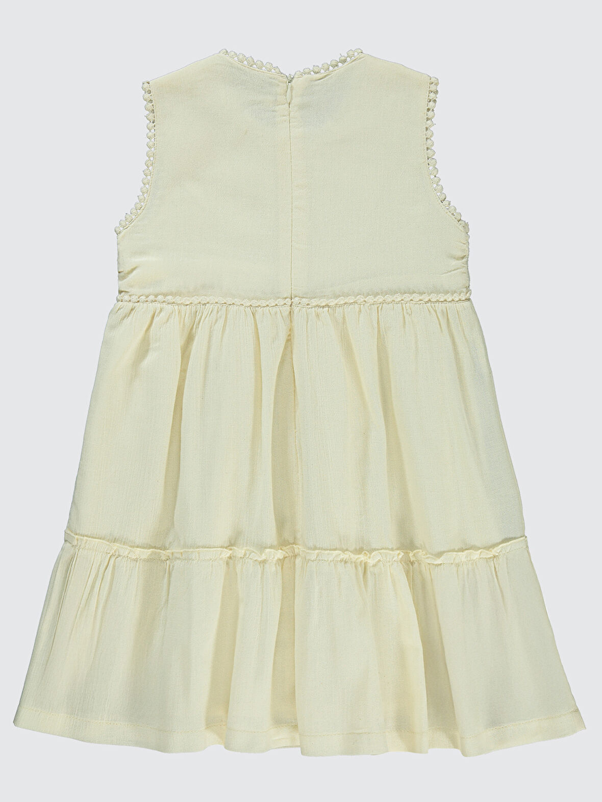 Civil Girls Kız Çocuk Elbise 6-9 Yaş Bej