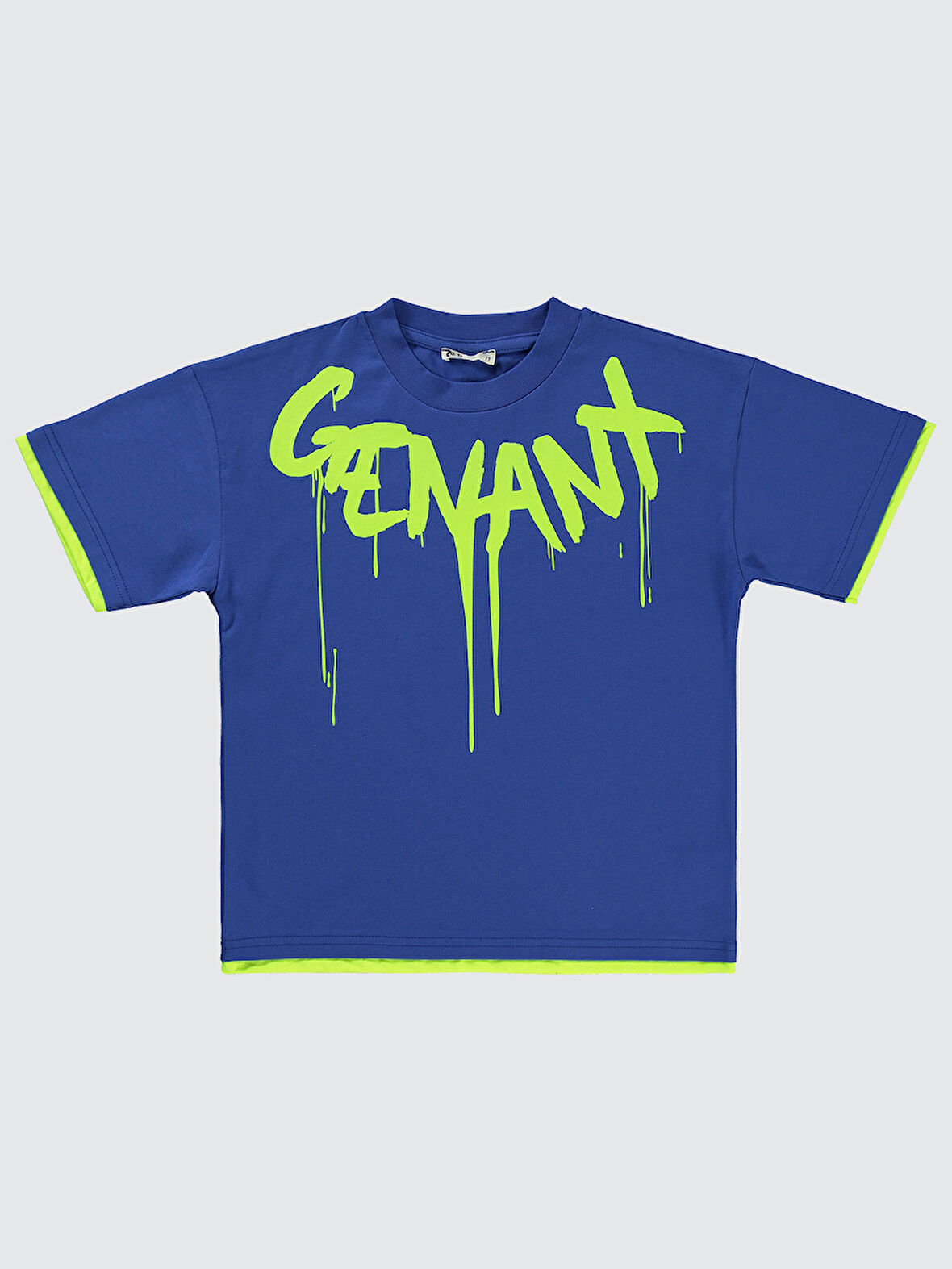 Civil Boys Erkek Çocuk Tişört 6-9 Yaş Saks Mavisi