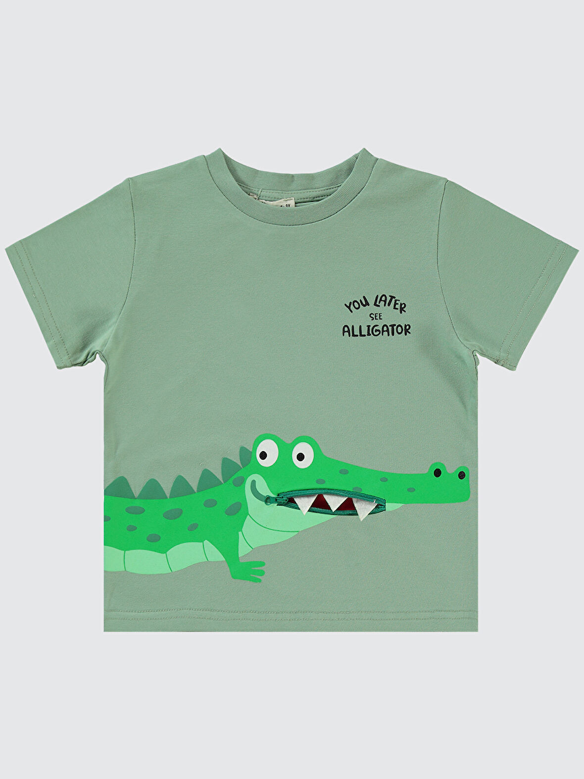 Civil Boys Erkek Çocuk Tişört 2-5 Yaş Soft Haki