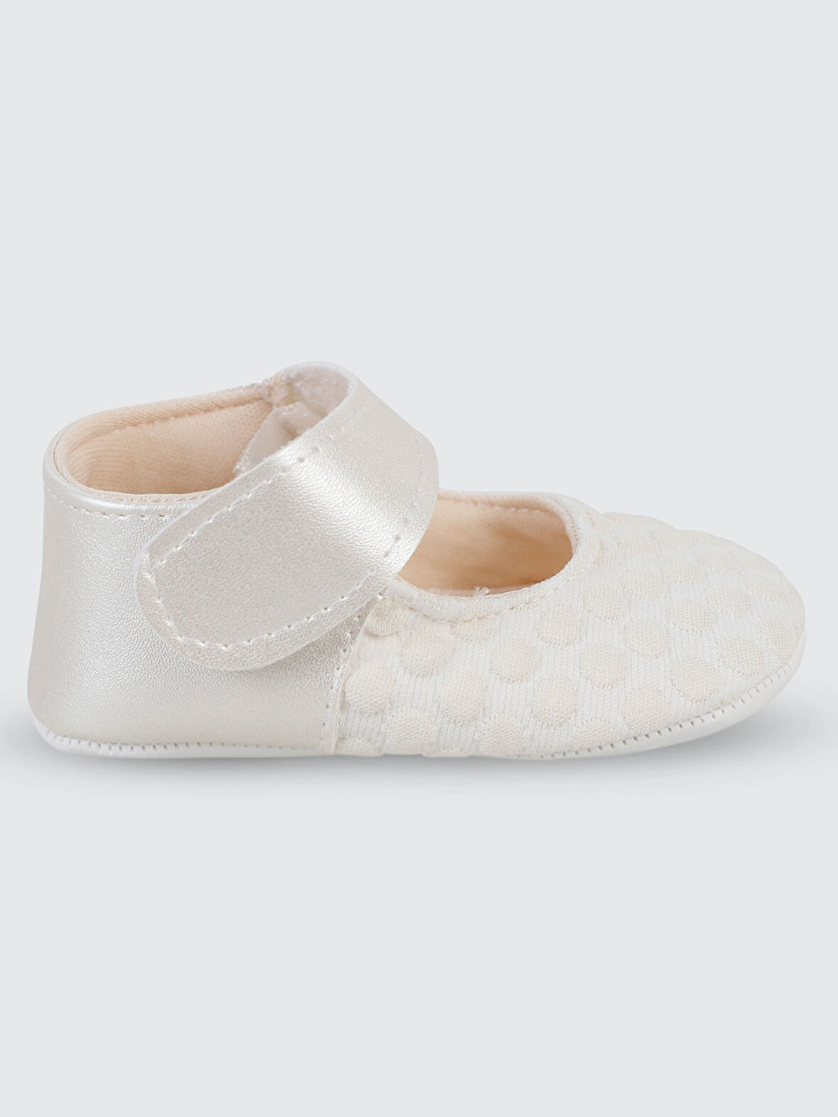 Civil Baby Kız Bebek Patik 17-19 Numara Ekru