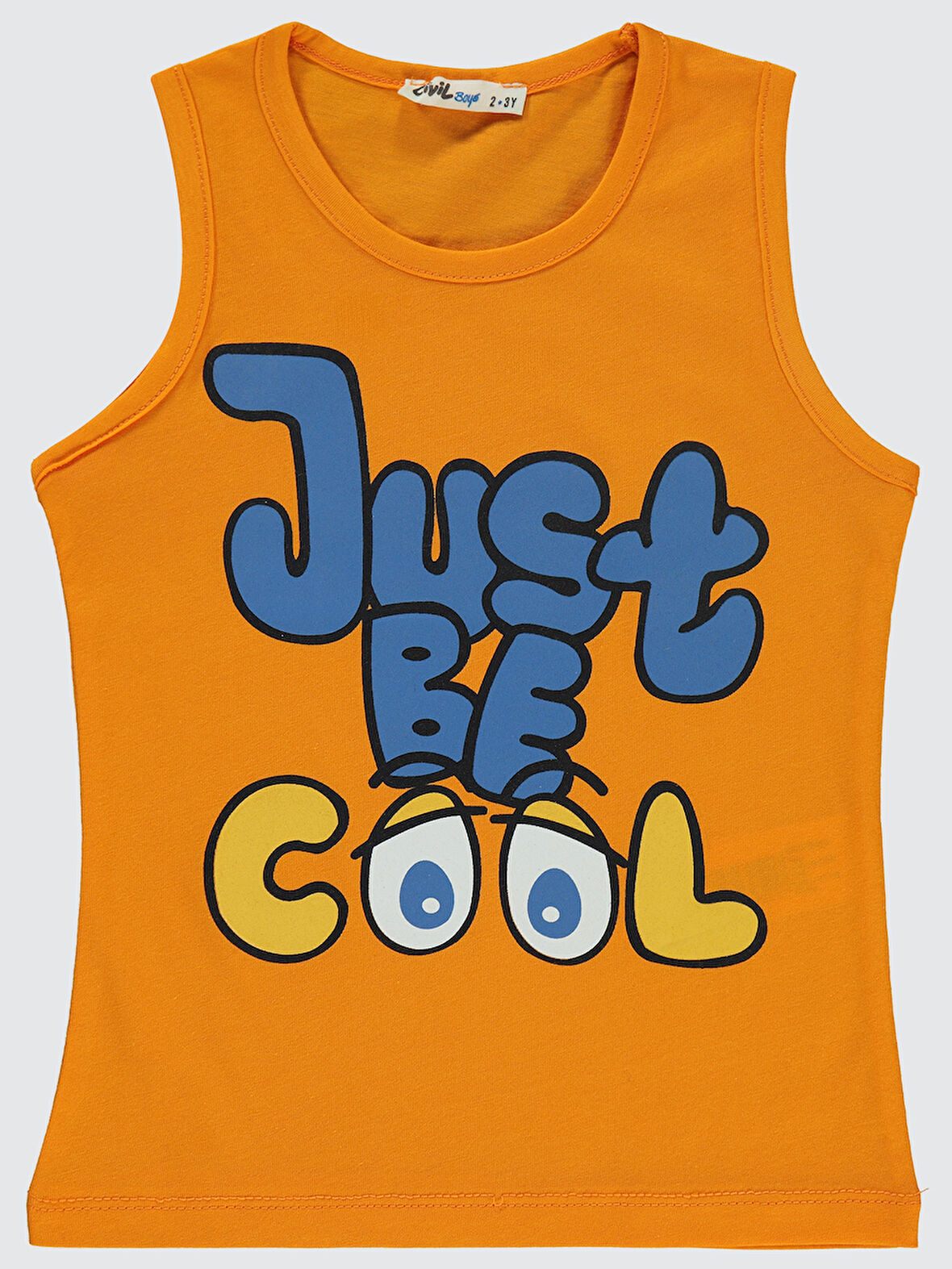 Civil Boys Erkek Çocuk Tişört 2-5 Yaş Oranj