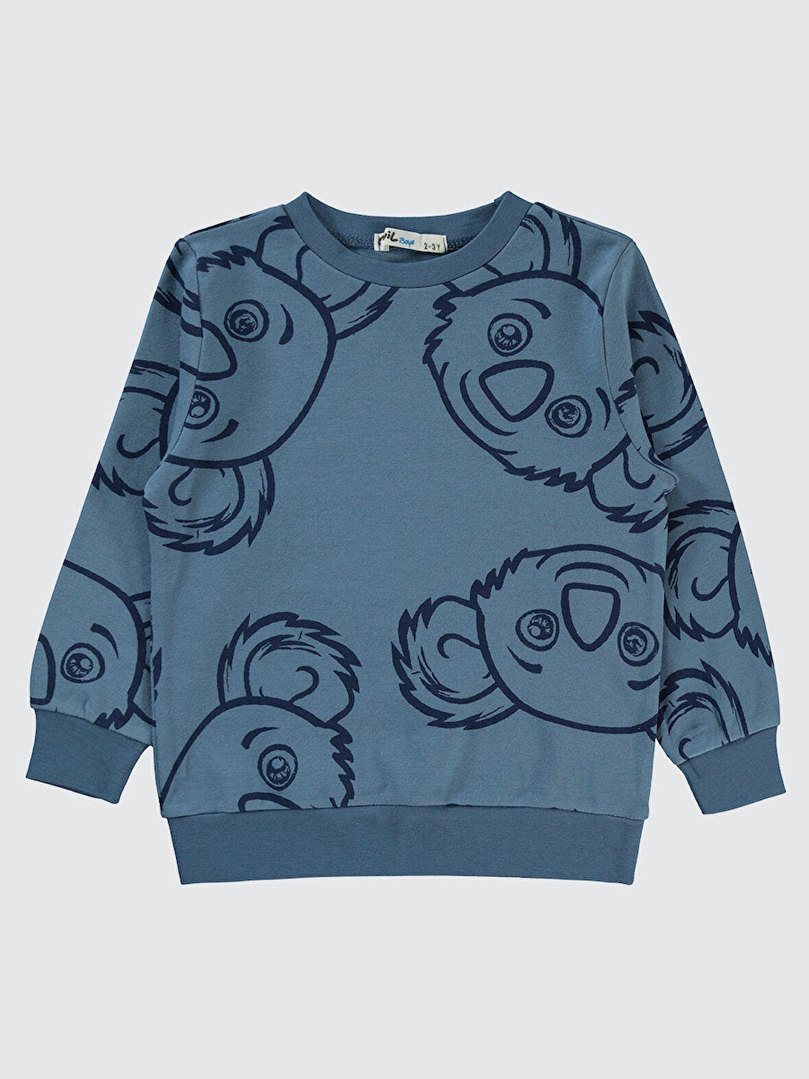 Civil Boys Erkek Çocuk Sweatshirt 2-5 Yaş İndigo