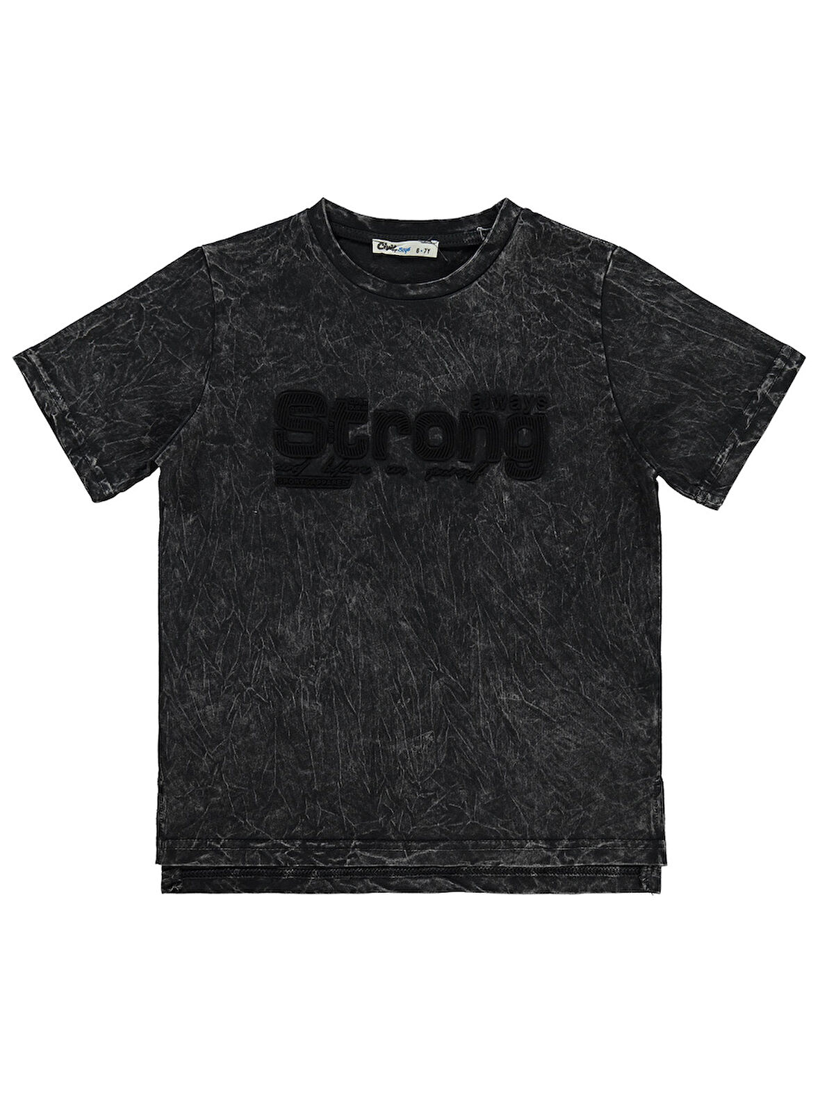 Civil Boys Erkek Çocuk Tişört 6-9 Yaş Siyah