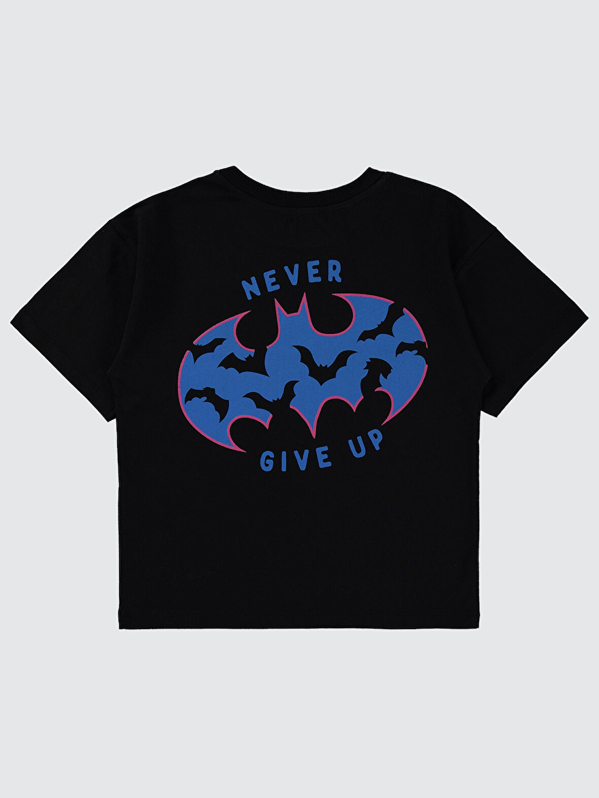 Batman Erkek Çocuk Tişört 10-13 Yaş Siyah