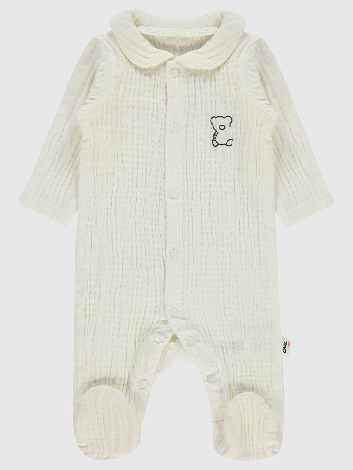 Civil Baby Bebek Patikli Tulum 1-9 Ay Ekru