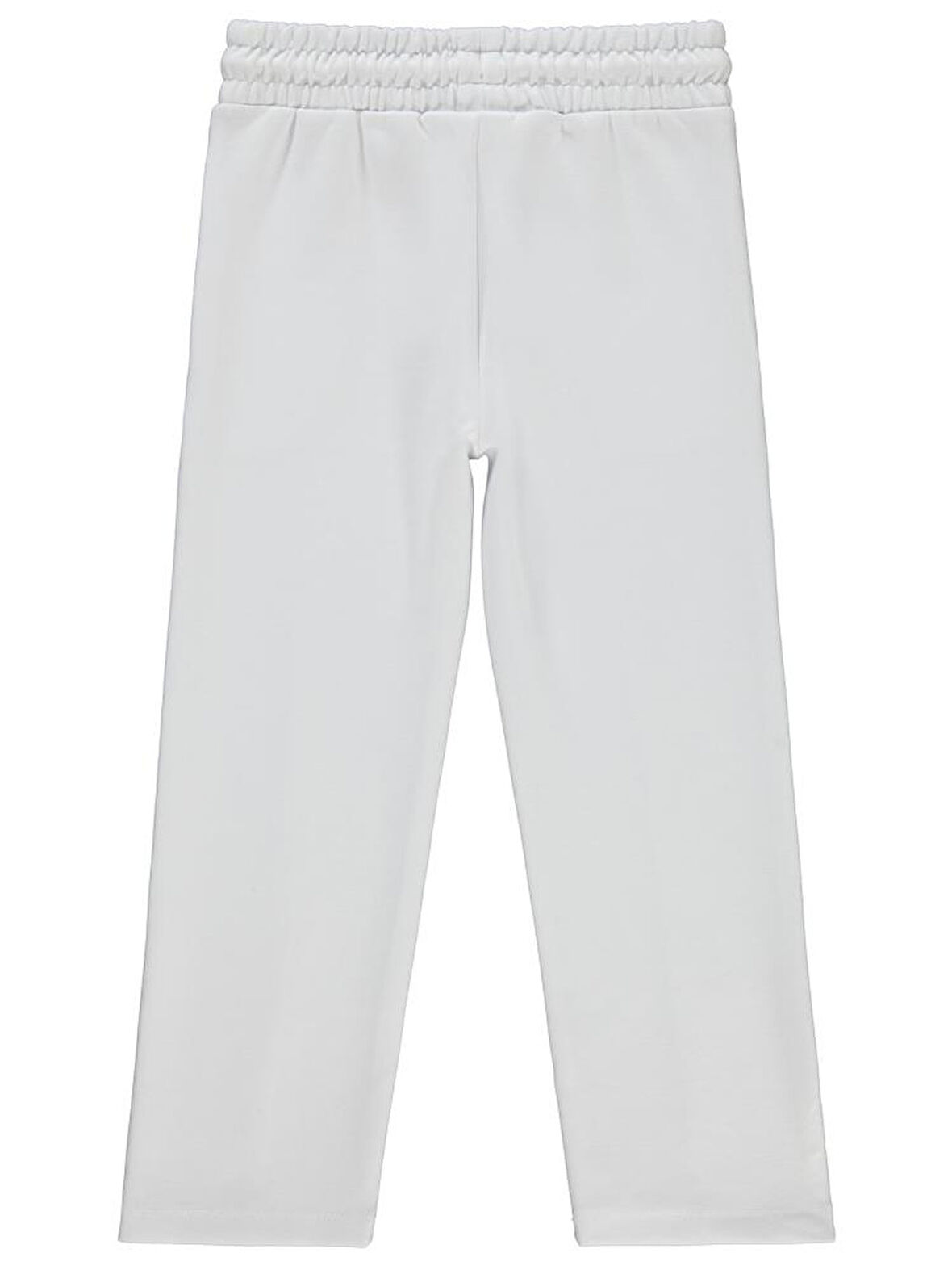 Civil Girls Leopar Baskılı 10-13 Yaş Eşofman Altı - Beyaz 10-11 Yaş