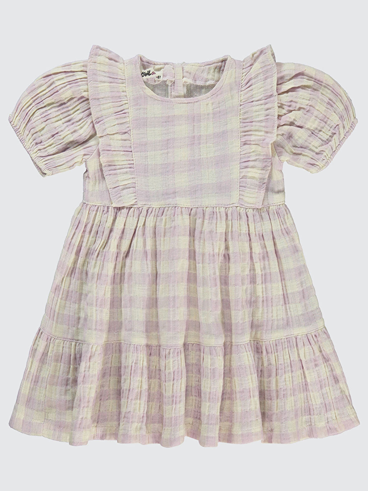 Civil Girls Kız Çocuk Elbise 2-5 Yaş Lila