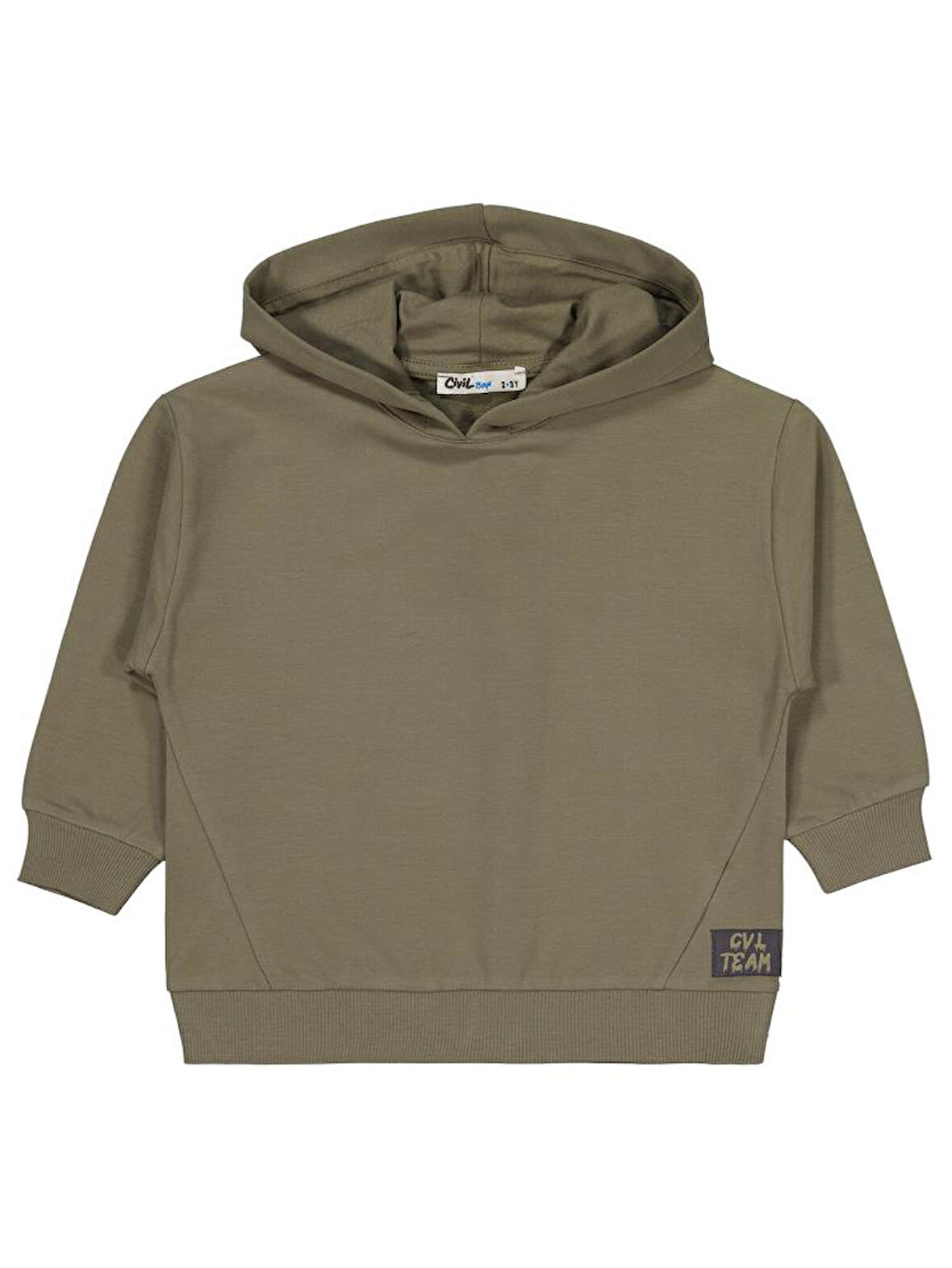 Civil Boys Cvl Team Etiketli 2-5 Yaş Sweatshirt - Haki3-4 Yaş