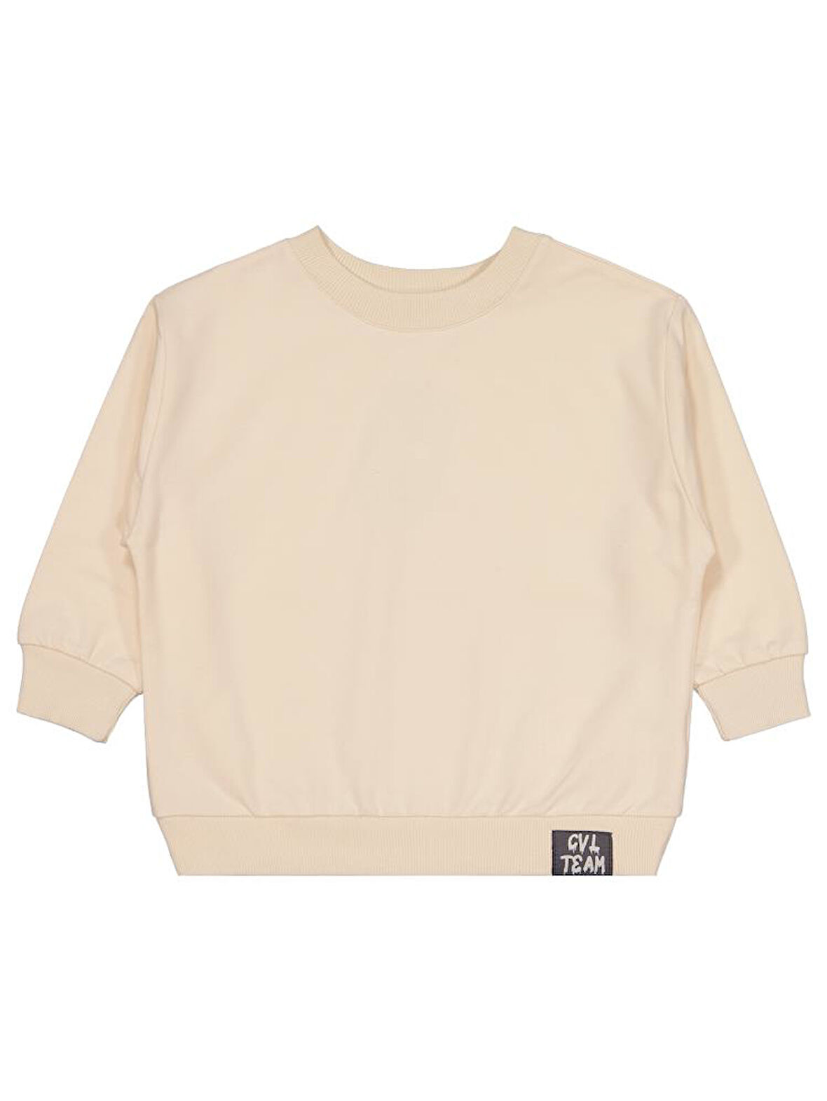 Civil Boys Cvl Team Etiketli 2-5 Yaş Sweatshirt - Bej 4-5 Yaş