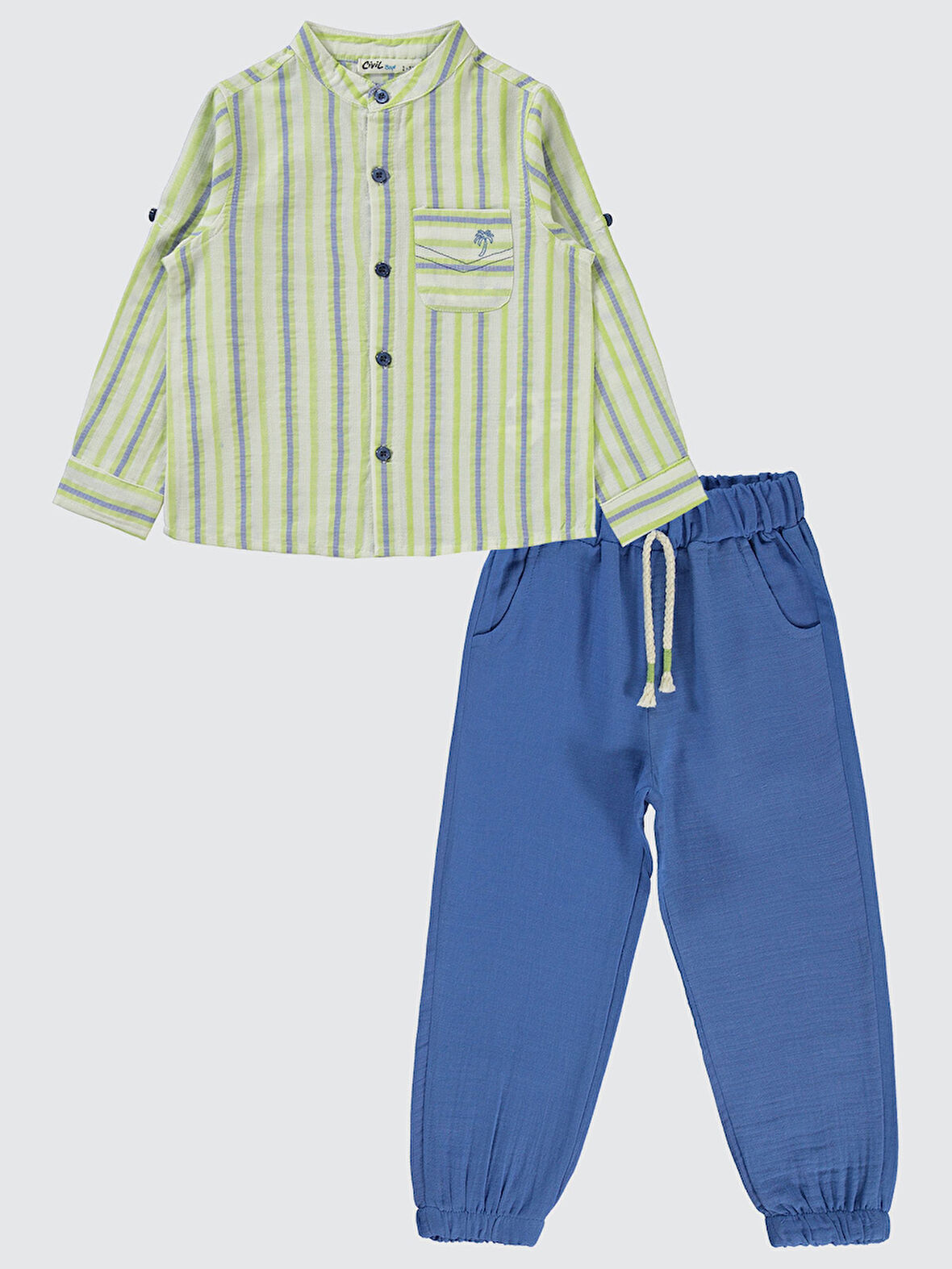 Civil Boys Erkek Çocuk Takım 2-5 Yaş Yeşil