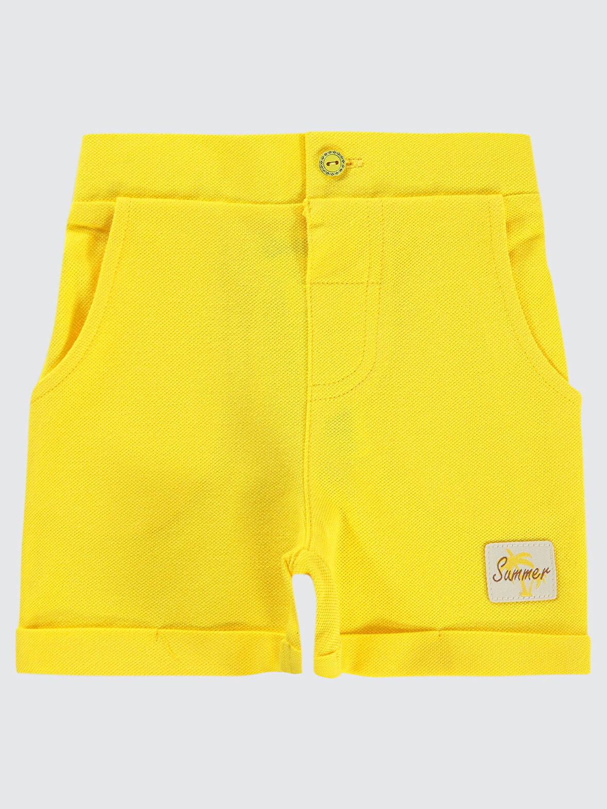 Civil Baby Erkek Bebek Şort 6-18 Ay Sarı
