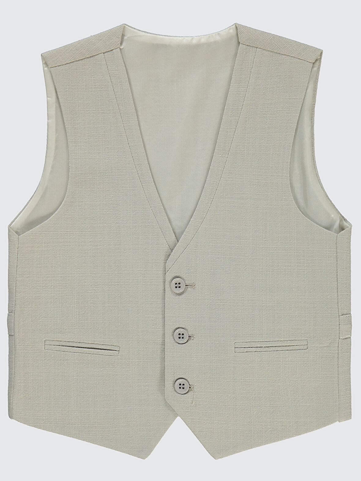 Civil Boys Erkek Çocuk Yelek 10-13 Yaş Bej