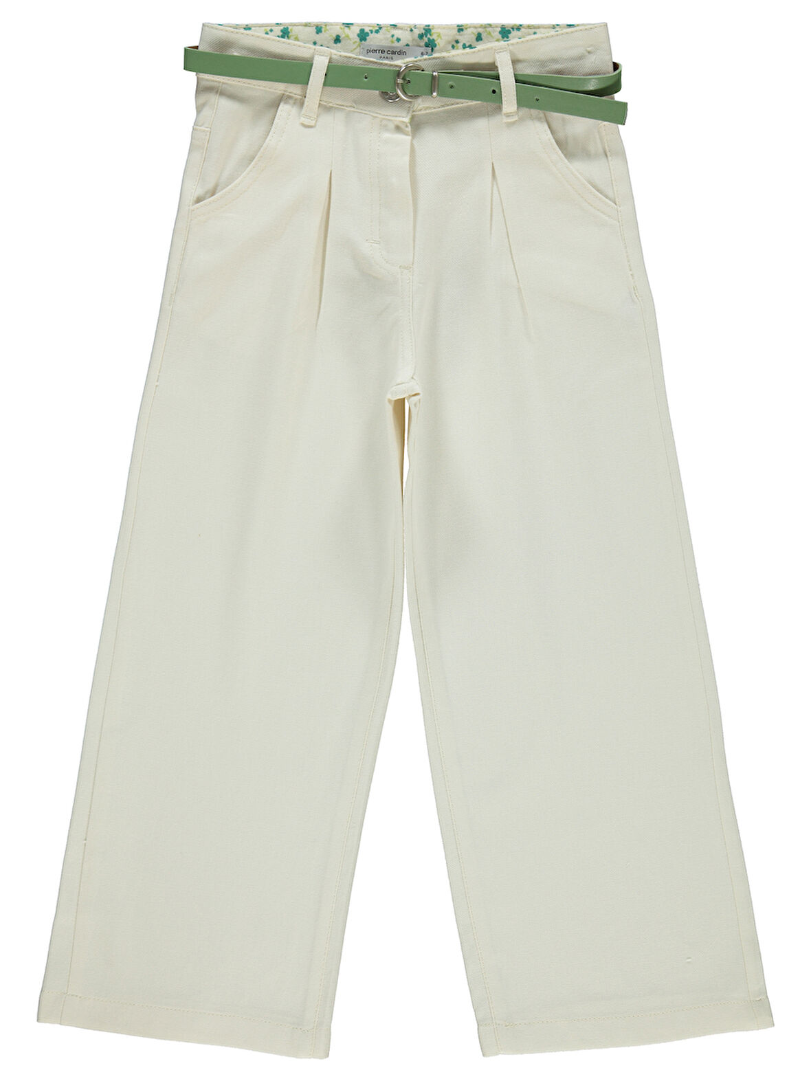 Pierre Cardin Kız Çocuk Pantolon 6-9 Yaş Ekru