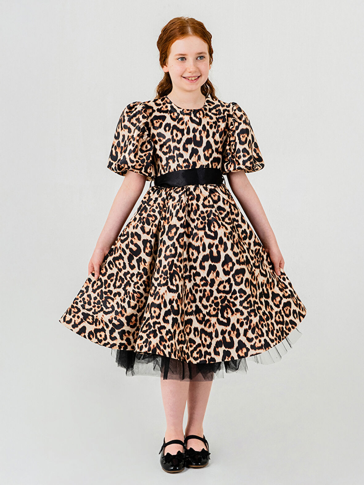 Pierre Cardin Kız Çocuk Abiye 8-12 Yaş Bej