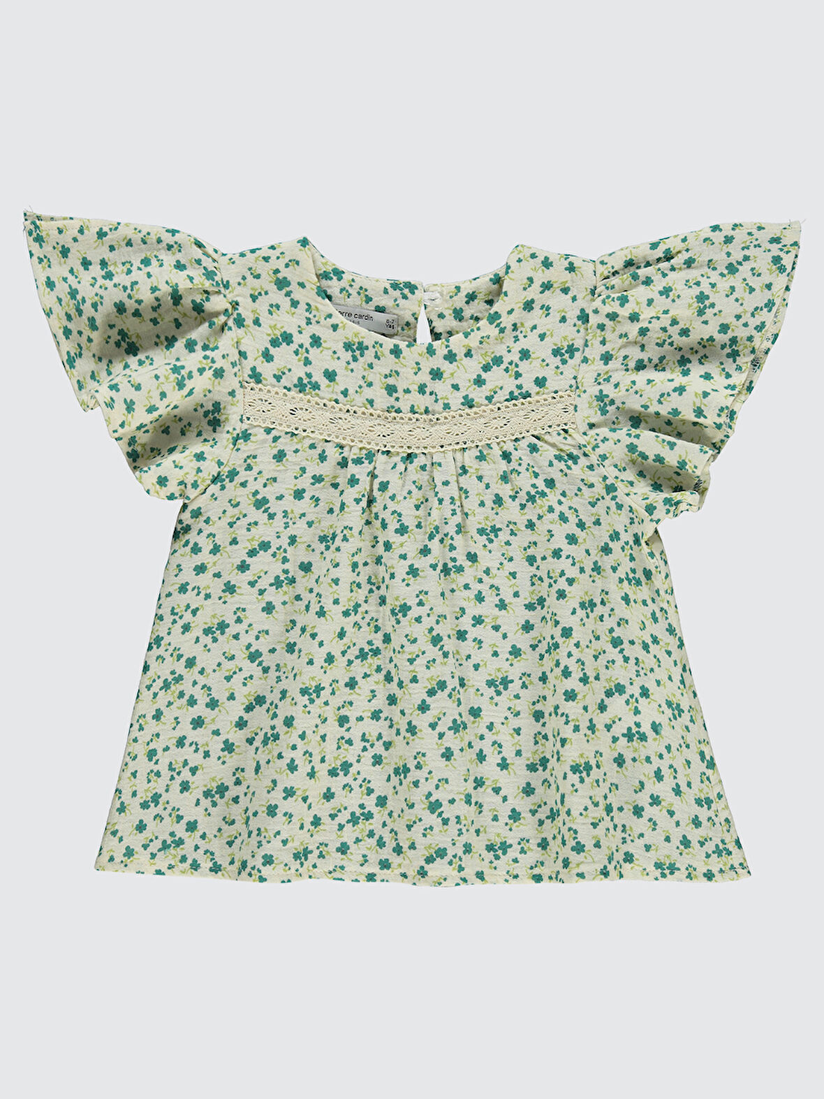 Pierre Cardin Kız Çocuk Gömlek 6-9 Yaş Yeşil