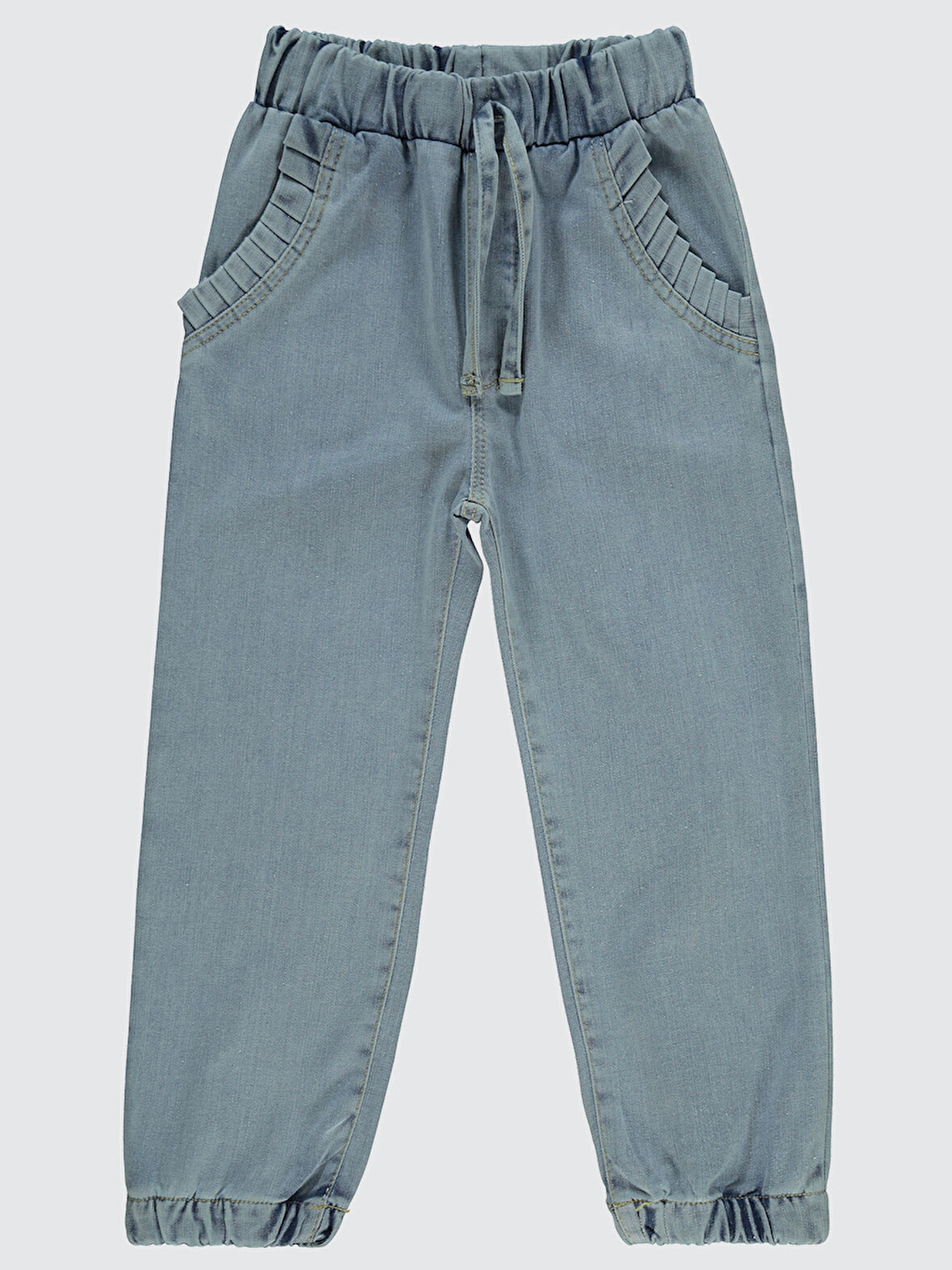 Civil Girls Kız Çocuk Pantolon 2-5 Yaş Mavi