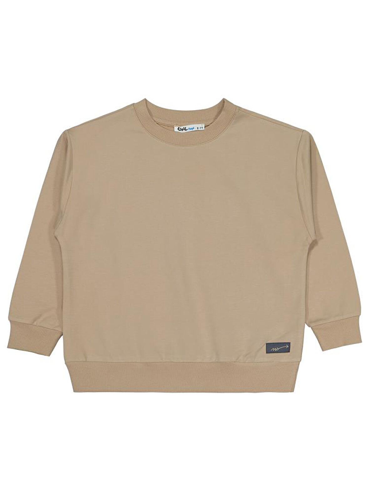 Civil Boys No Etiketli 10-13 Yaş Sweatshırt - Bej 11-12 Yaş