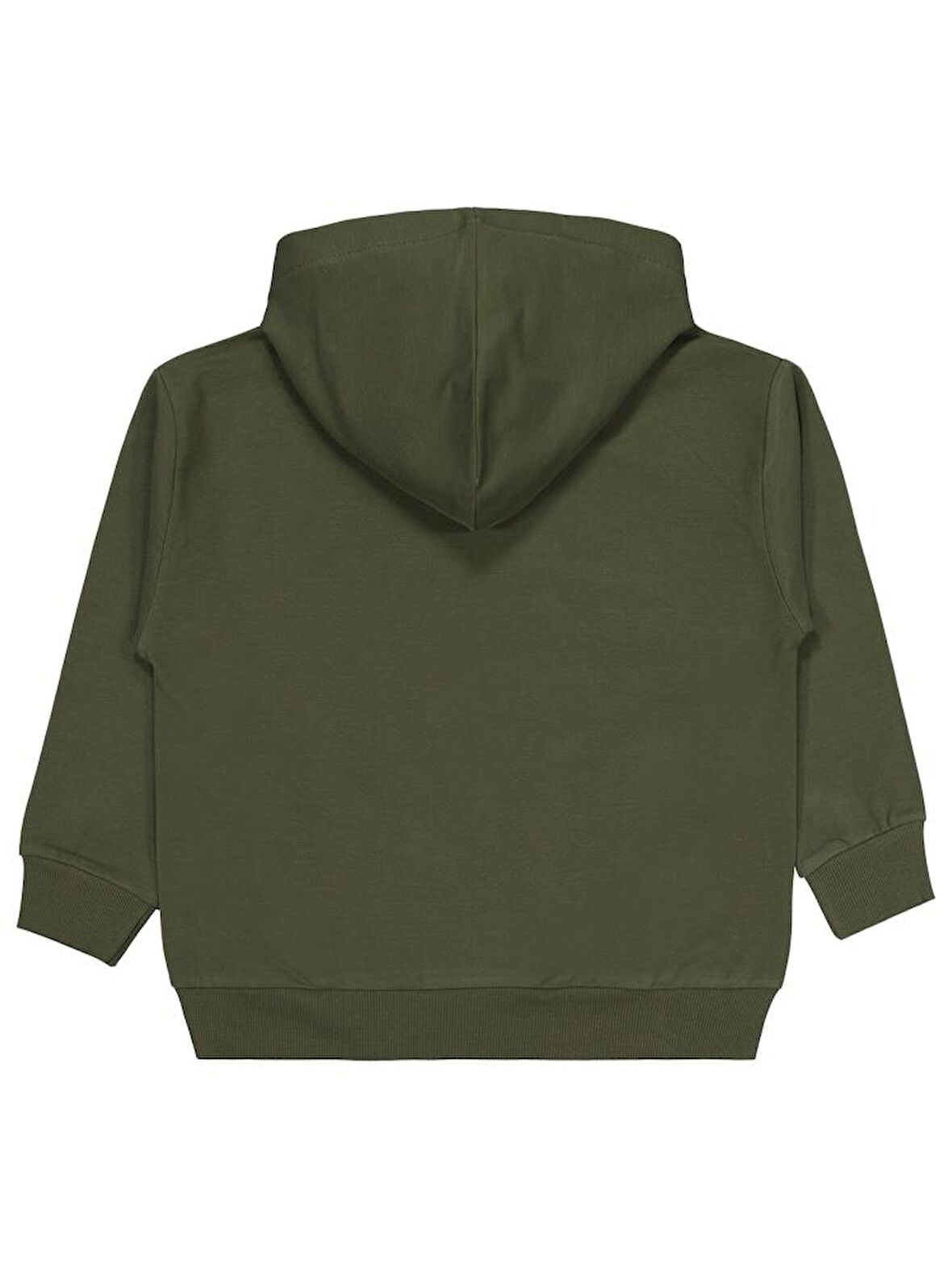 Civil Boys No Etiketli 10-13 Yaş Kapüşonlu Sweatshırt - Haki 11-12 Yaş