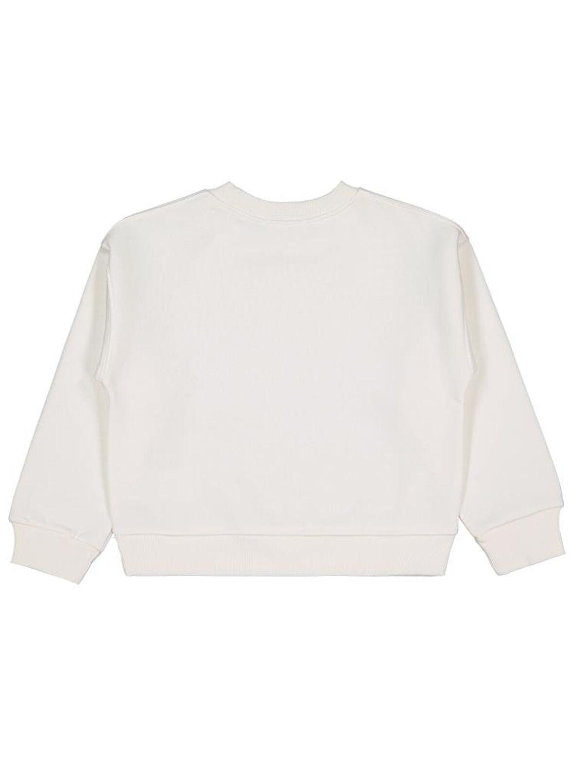 Civil Girls Düz 6-9 Yaş Sweatshirt - Ekru9-10 Yaş